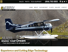 Tablet Screenshot of murphyair.com